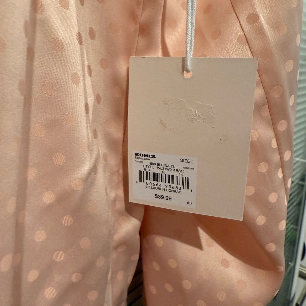 LC Lauren Conrad Light Pink Blouse - Picture 4 of 7